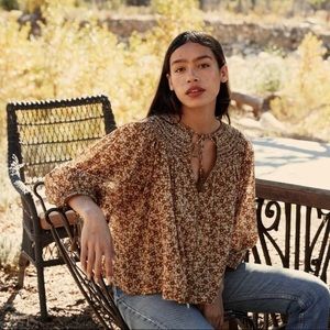 Doen Ariste top in Golden Mesa flor, XS